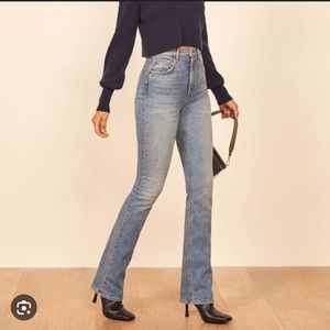 Reformation Peyton Bootcut Jeans in color Malta